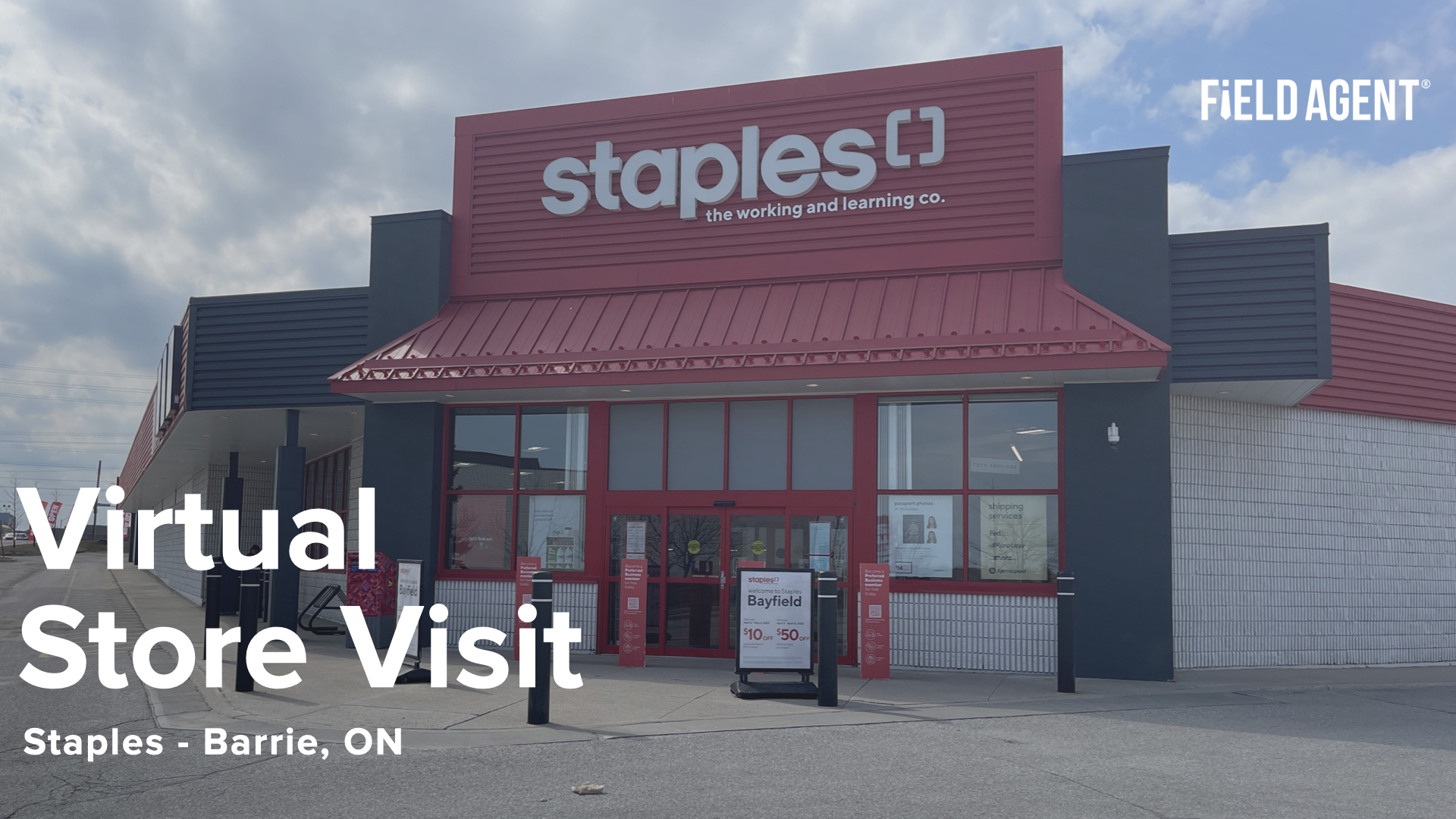 Virtual Store Tour Staples Barrie